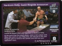 Hardcore Holly, Guest Ringside Announcer